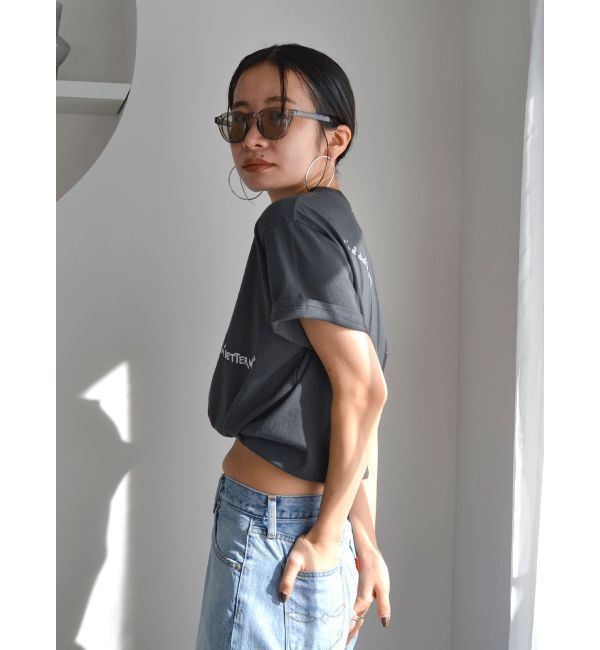 Ungrid「ミックスロゴデザインTee」|Tシャツ・カットソー|