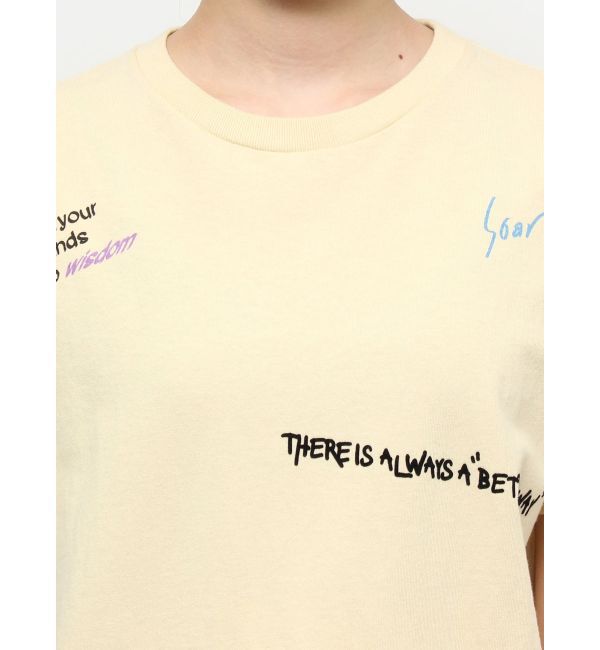 Ungrid「ミックスロゴデザインTee」|Tシャツ・カットソー|