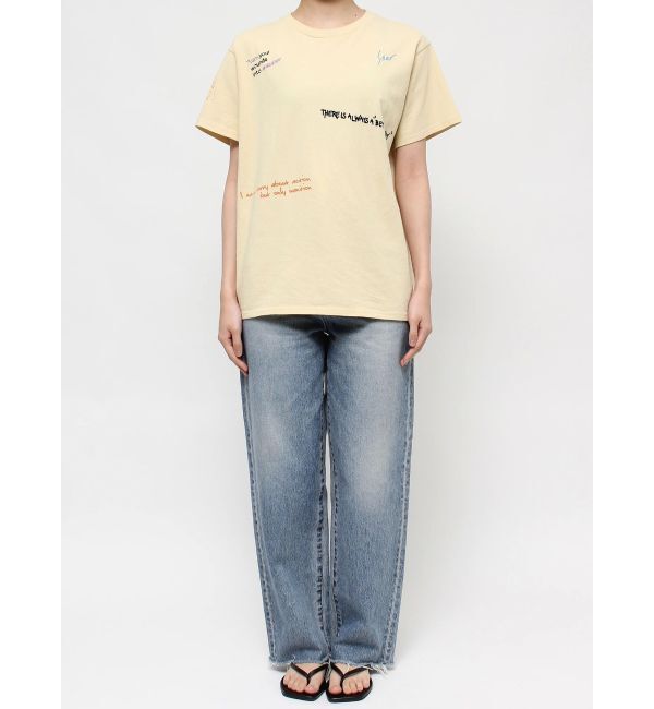 Ungrid「ミックスロゴデザインTee」|Tシャツ・カットソー|