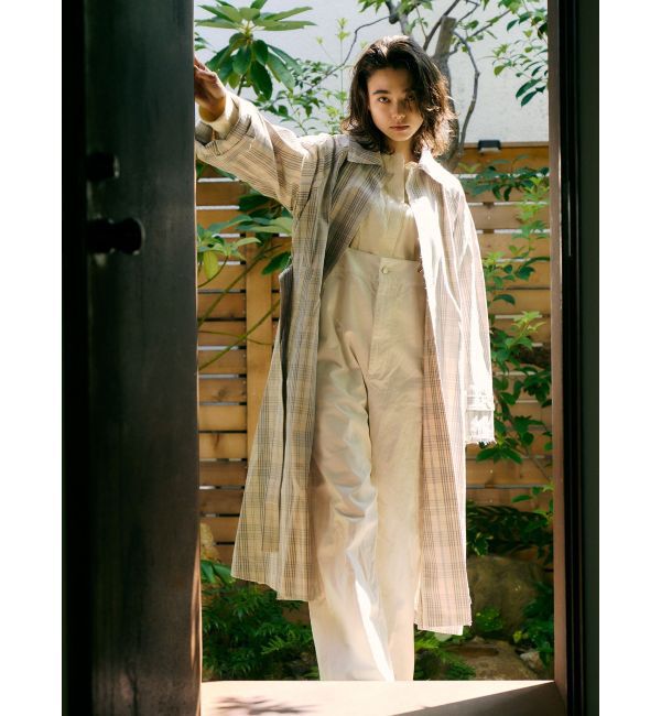 Ungrid「ヘンリーネックテレコロングスリーブTee」|Tシャツ・カットソー|