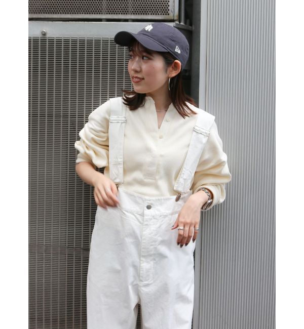 Ungrid「ヘンリーネックテレコロングスリーブTee」|Tシャツ・カットソー|