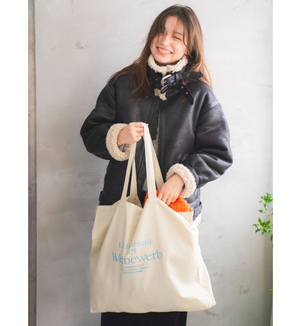 Ungrid「ロゴトートバッグ」|トートバッグ|