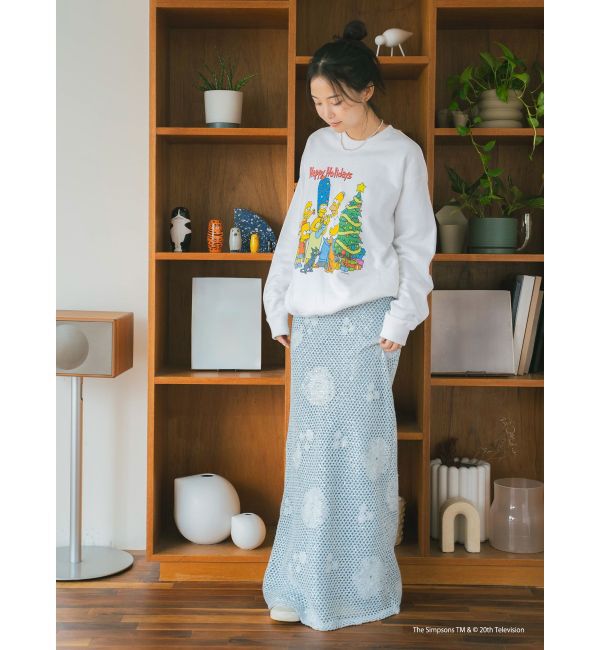 Ungrid「クリスマスプリントスウェット」|スウェット・ジャージ|