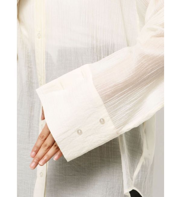 LAGUNAMOON「バックボタンワイドスリーブシャツ」|シャツ・ブラウス|