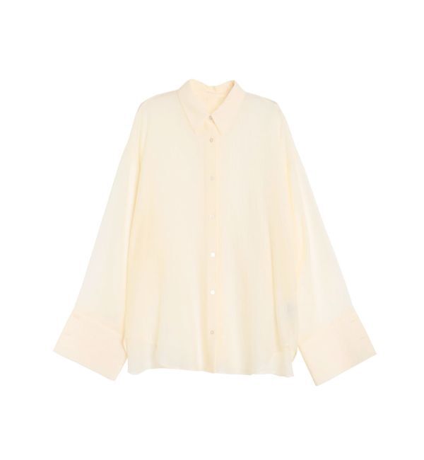 LAGUNAMOON「バックボタンワイドスリーブシャツ」|シャツ・ブラウス|