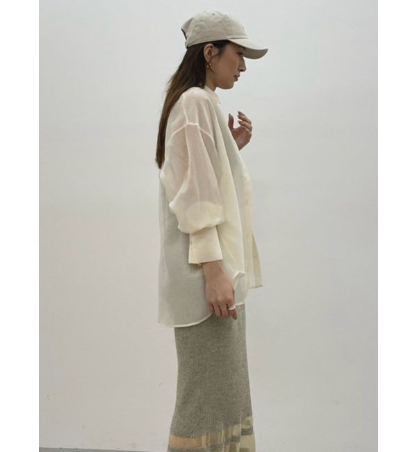 LAGUNAMOON「バックボタンワイドスリーブシャツ」|シャツ・ブラウス|
