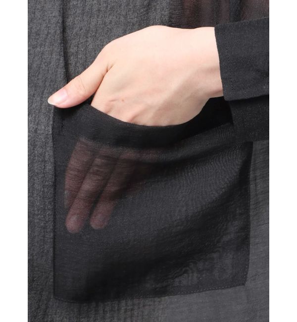 LAGUNAMOON「ドロストシアーショートシャツ」|シャツ・ブラウス|