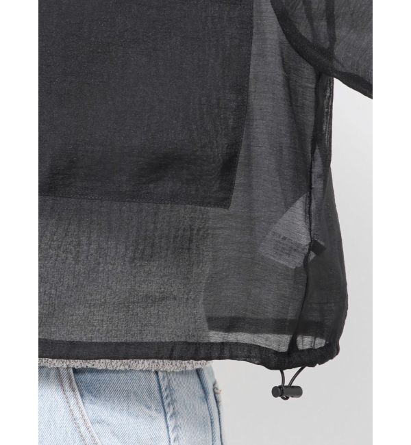 LAGUNAMOON「ドロストシアーショートシャツ」|シャツ・ブラウス|