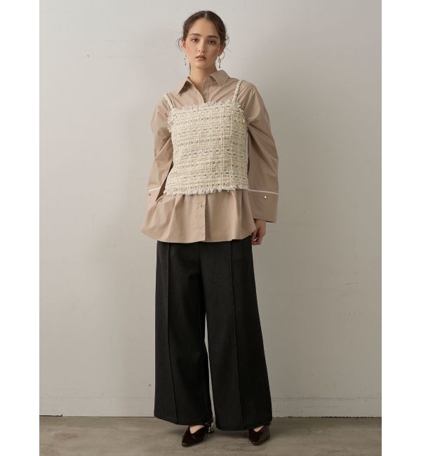 LAGUNAMOON「テンセルデニムイージーパンツ」|その他|