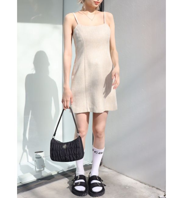 EVRIS「ツイードミニワンピース【セットアップ着用可能】」|ワンピース|