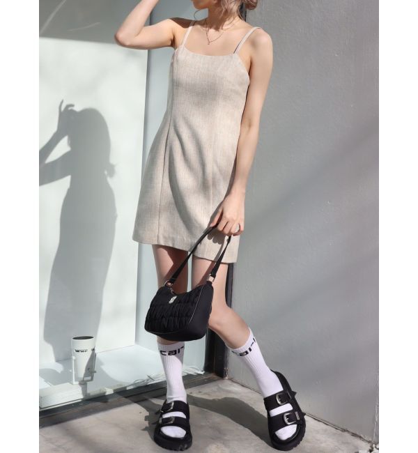 EVRIS「ツイードミニワンピース【セットアップ着用可能】」|ワンピース|