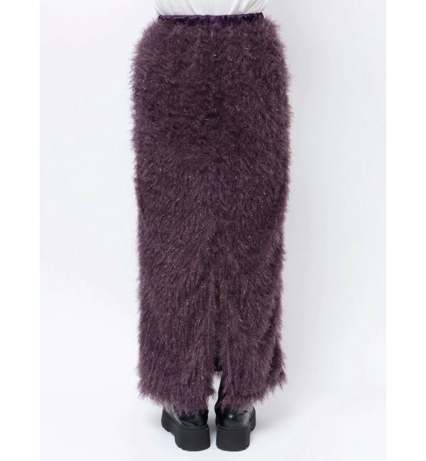 EVRIS「ラメフリンジロングスカート」|スカート|