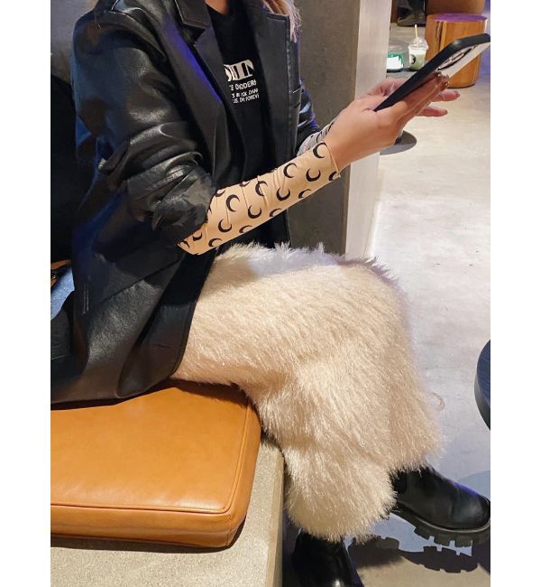 EVRIS「ラメフリンジロングスカート」|スカート|