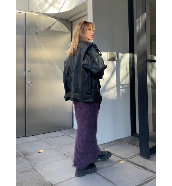 EVRIS「ラメフリンジロングスカート」|スカート|