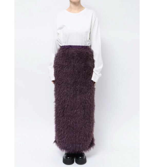 EVRIS「ラメフリンジロングスカート」|スカート|
