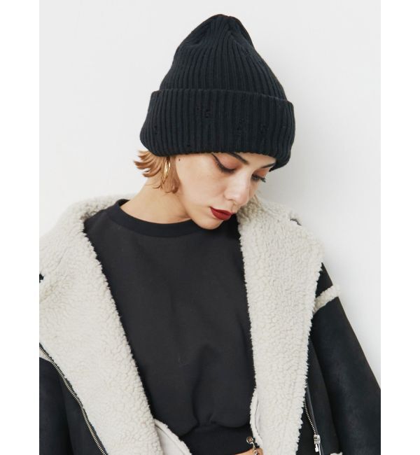 EVRIS「ダメージニット帽」|ニット帽|