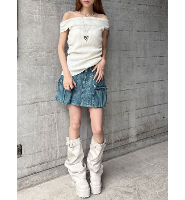 EVRIS「2WAYサボ&カバーブーツ」|ロングブーツ|