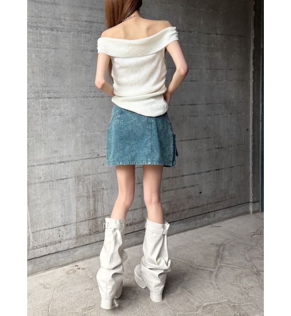 EVRIS「2WAYサボ&カバーブーツ」|ロングブーツ|