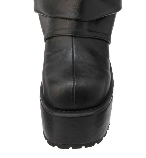 EVRIS「2WAYサボ&カバーブーツ」|ロングブーツ|