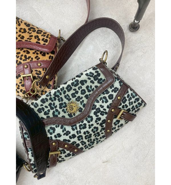 EVRIS「スタッズモチーフアニマルハンドBAG」|ハンドバッグ|