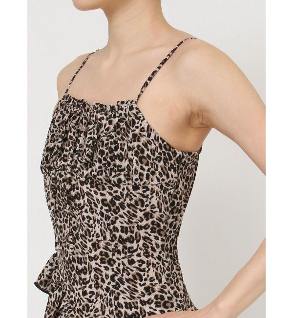 EVRIS「ギャザーアシンメトリーロングワンピース」|ワンピース|