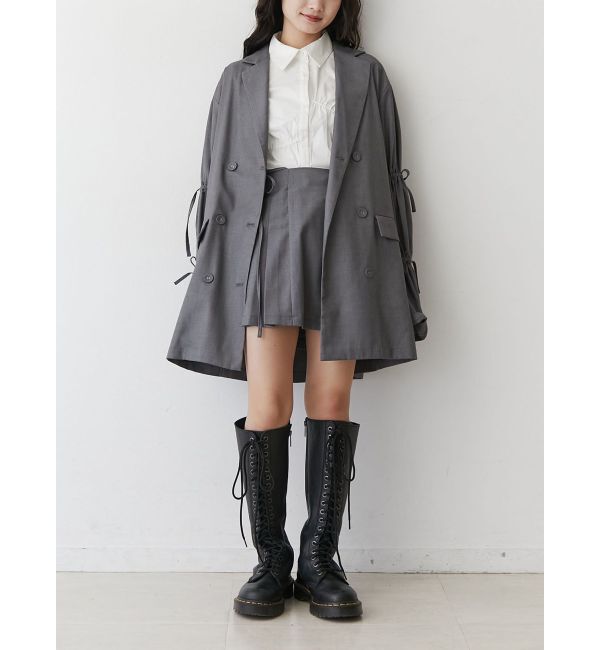 jouetie「スリーブリボンジャケットミニワンピース【セットアップ対応】」|ワンピース|