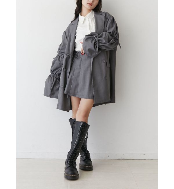 jouetie「スリーブリボンジャケットミニワンピース【セットアップ対応】」|ワンピース|