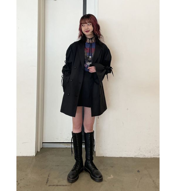 jouetie「スリーブリボンジャケットミニワンピース【セットアップ対応】」|ワンピース|