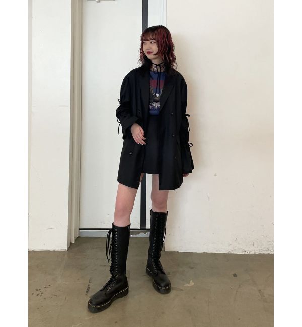 jouetie「スリーブリボンジャケットミニワンピース【セットアップ対応】」|ワンピース|