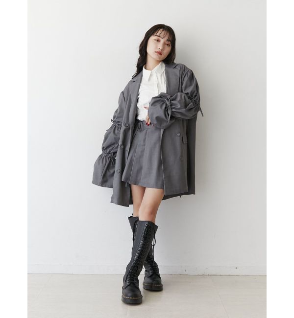 jouetie「スリーブリボンジャケットミニワンピース【セットアップ対応】」|ワンピース|