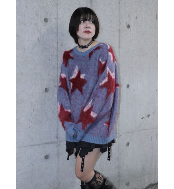 jouetie「モチーフシャギーニット」|ニット・セーター|