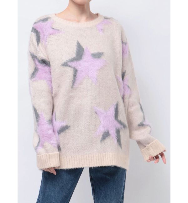 jouetie「モチーフシャギーニット」|ニット・セーター|