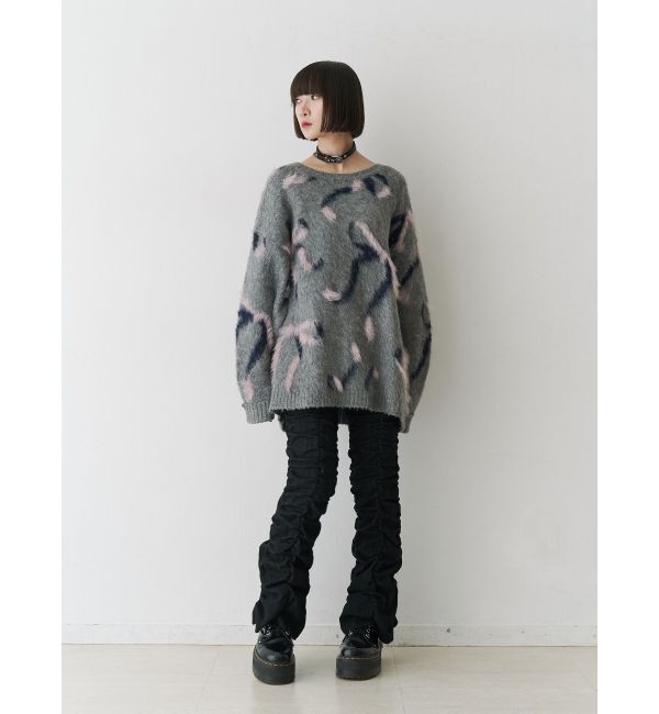 jouetie「モチーフシャギーニット」|ニット・セーター|