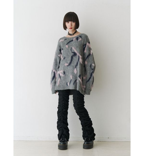 jouetie「モチーフシャギーニット」|ニット・セーター|
