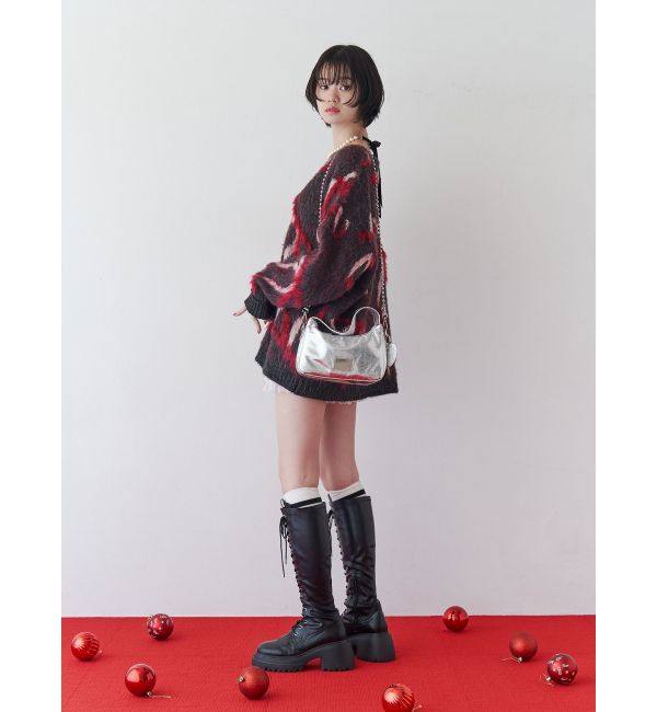 jouetie「モチーフシャギーニット」|ニット・セーター|