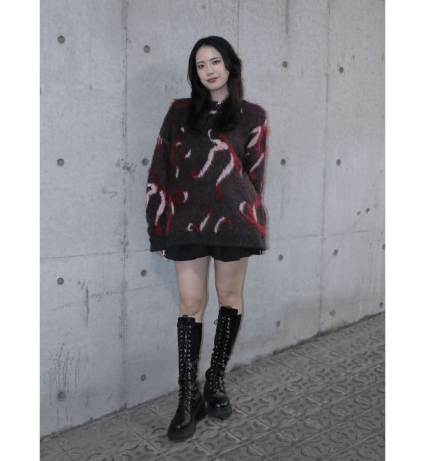 jouetie「モチーフシャギーニット」|ニット・セーター|