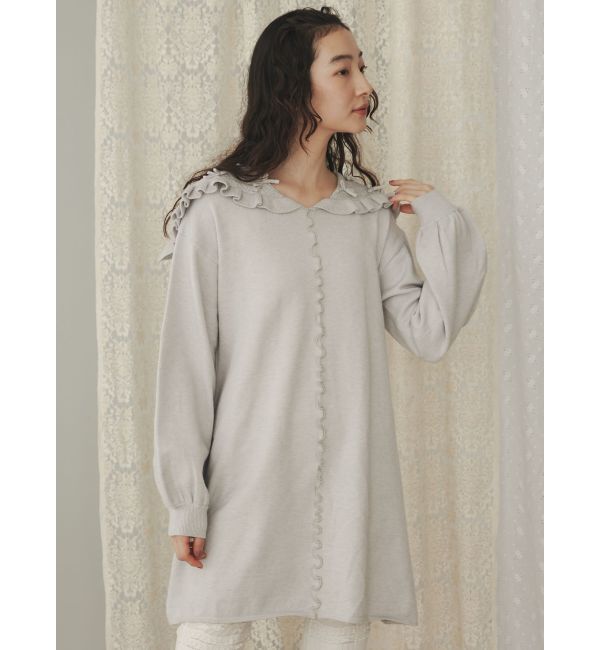 merry jenny「セーラーニットミニワンピース」|ワンピース|