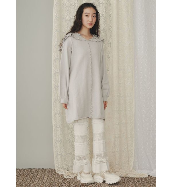 merry jenny「セーラーニットミニワンピース」|ワンピース|