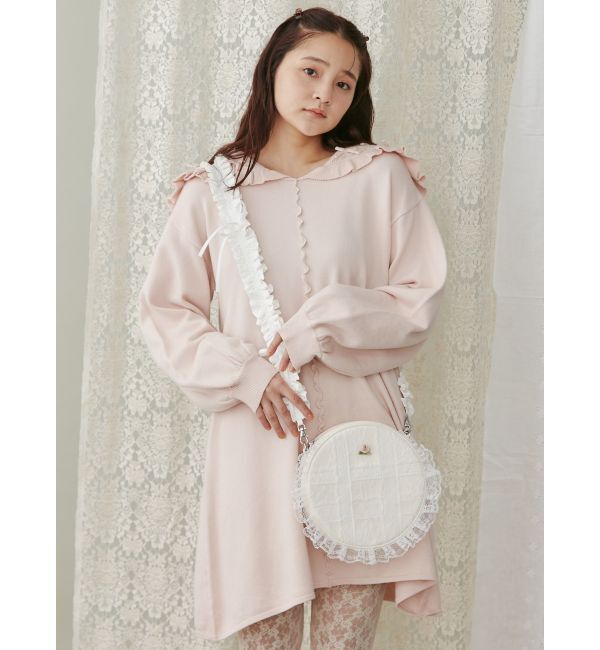 merry jenny「セーラーニットミニワンピース」|ワンピース|