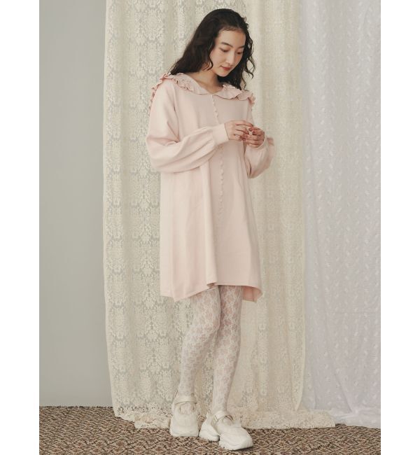 merry jenny「セーラーニットミニワンピース」|ワンピース|