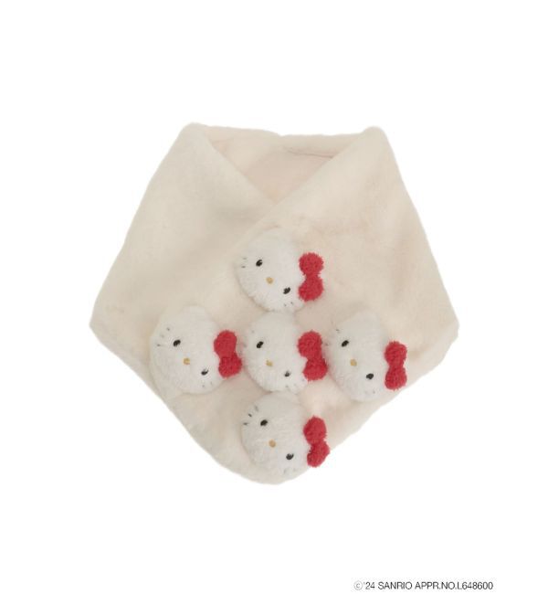 merry jenny「【ハローキティコラボ】もこもこティペット」|マフラー|