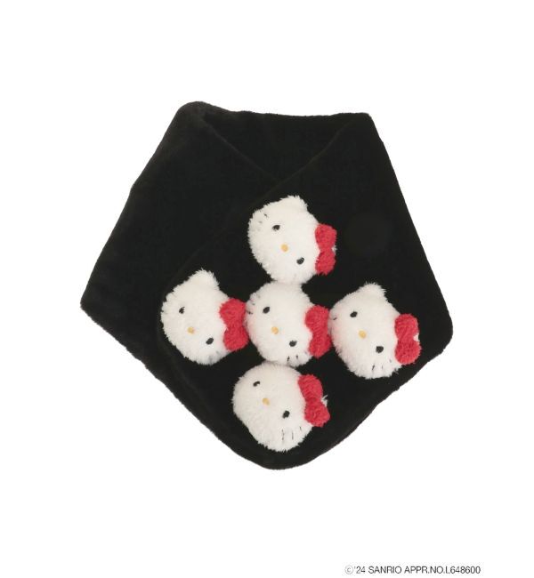 merry jenny「【ハローキティコラボ】もこもこティペット」|マフラー|