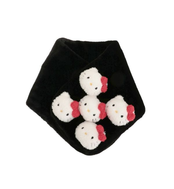 merry jenny「【ハローキティコラボ】もこもこティペット」|マフラー|