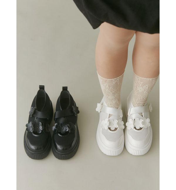 merry jenny「flowerメッシュスニーカー」|スニーカー|