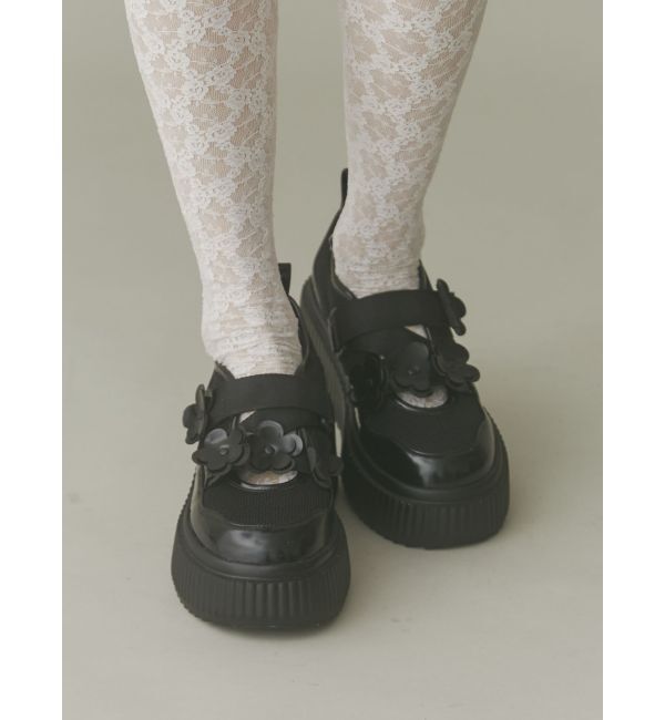 merry jenny「flowerメッシュスニーカー」|スニーカー|