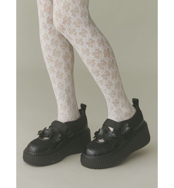 merry jenny「flowerメッシュスニーカー」|スニーカー|