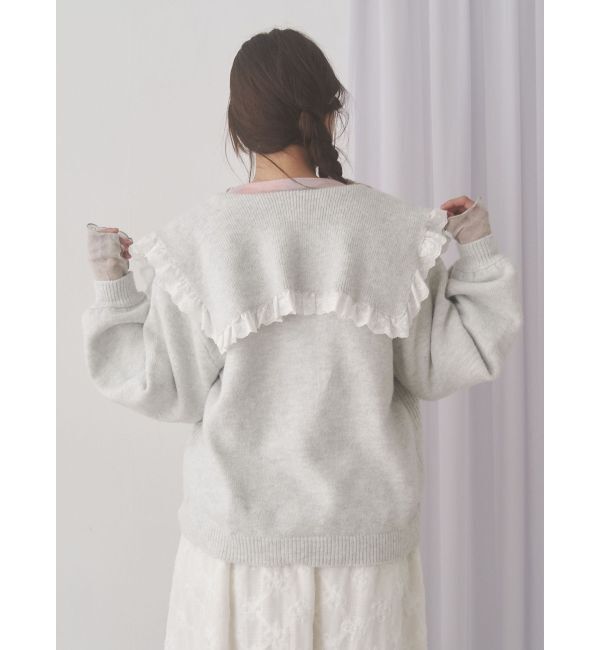 merry jenny「セーラーリボンカーディガン」|カーディガン|