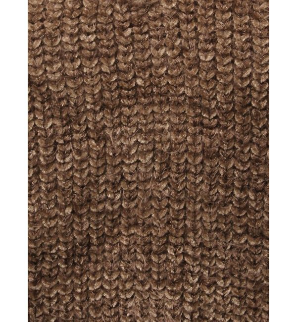 GYDA「レースアップシャギーニットトップス」|ニット・セーター|