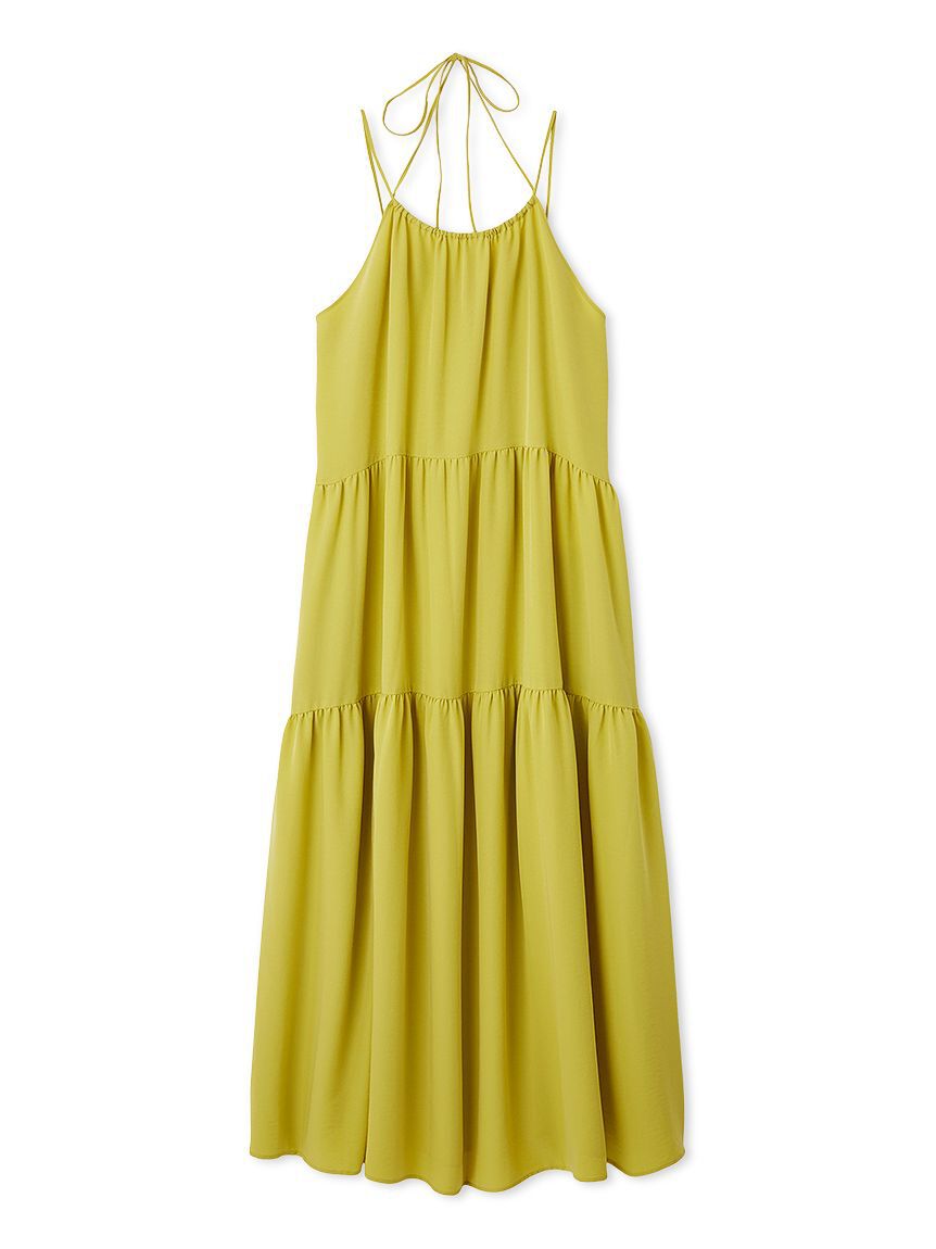 Mila Owen「ダブルリボンホルターネックキャミワンピース」|ワンピース|