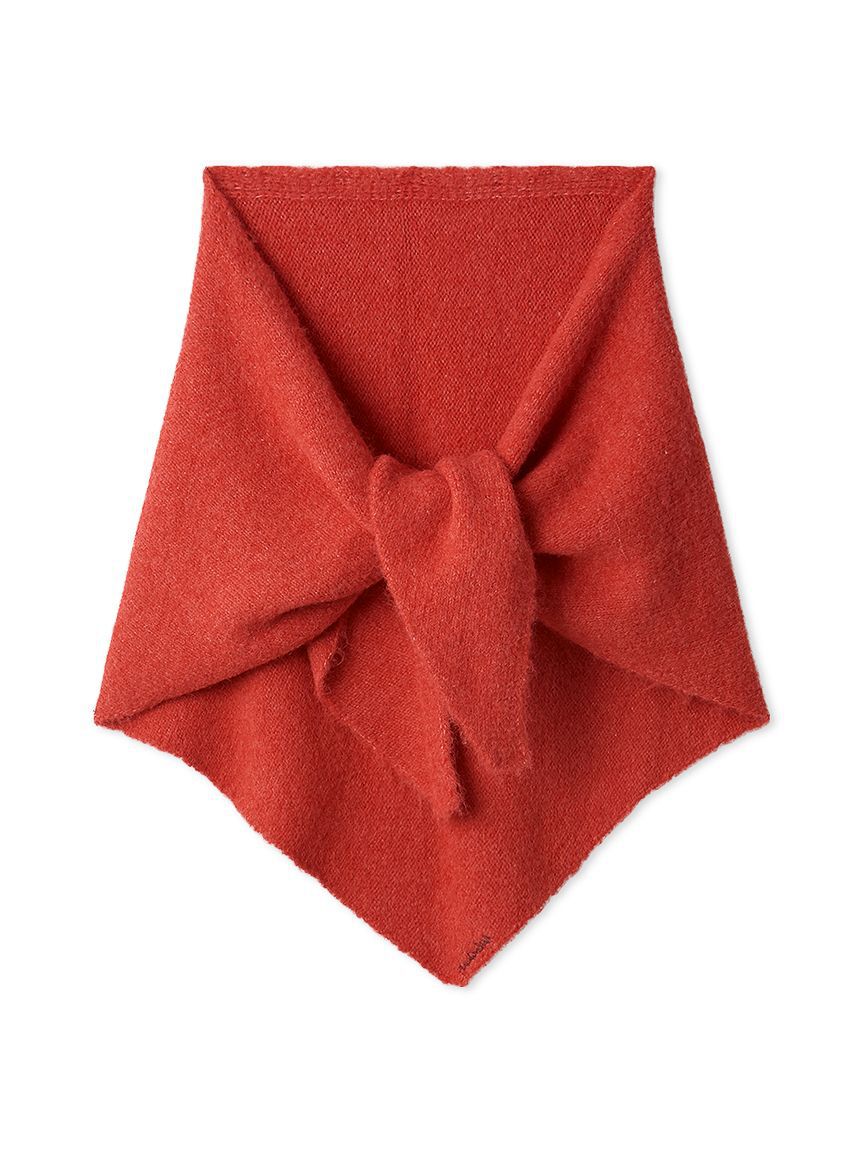 Mila Owen「トライアングルストール」|マフラー|RED